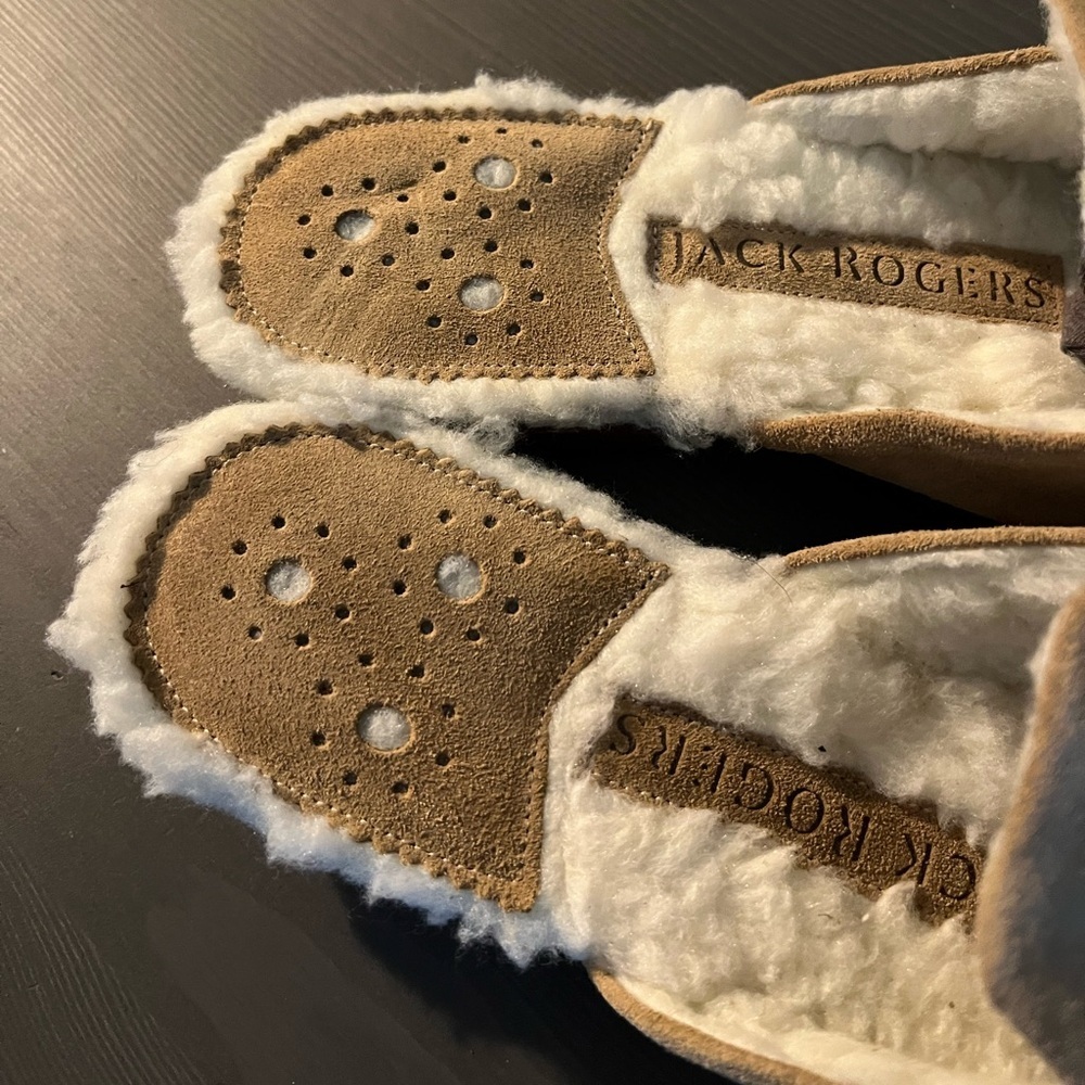 Jack Rodgers Delaney Cozy Mules NEW - Picture 5 of 7